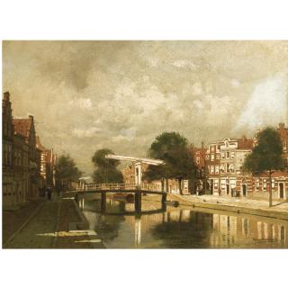 Johannes Christiaan Karel Klinkenberg - Dutch a View Of A Dutch Town
