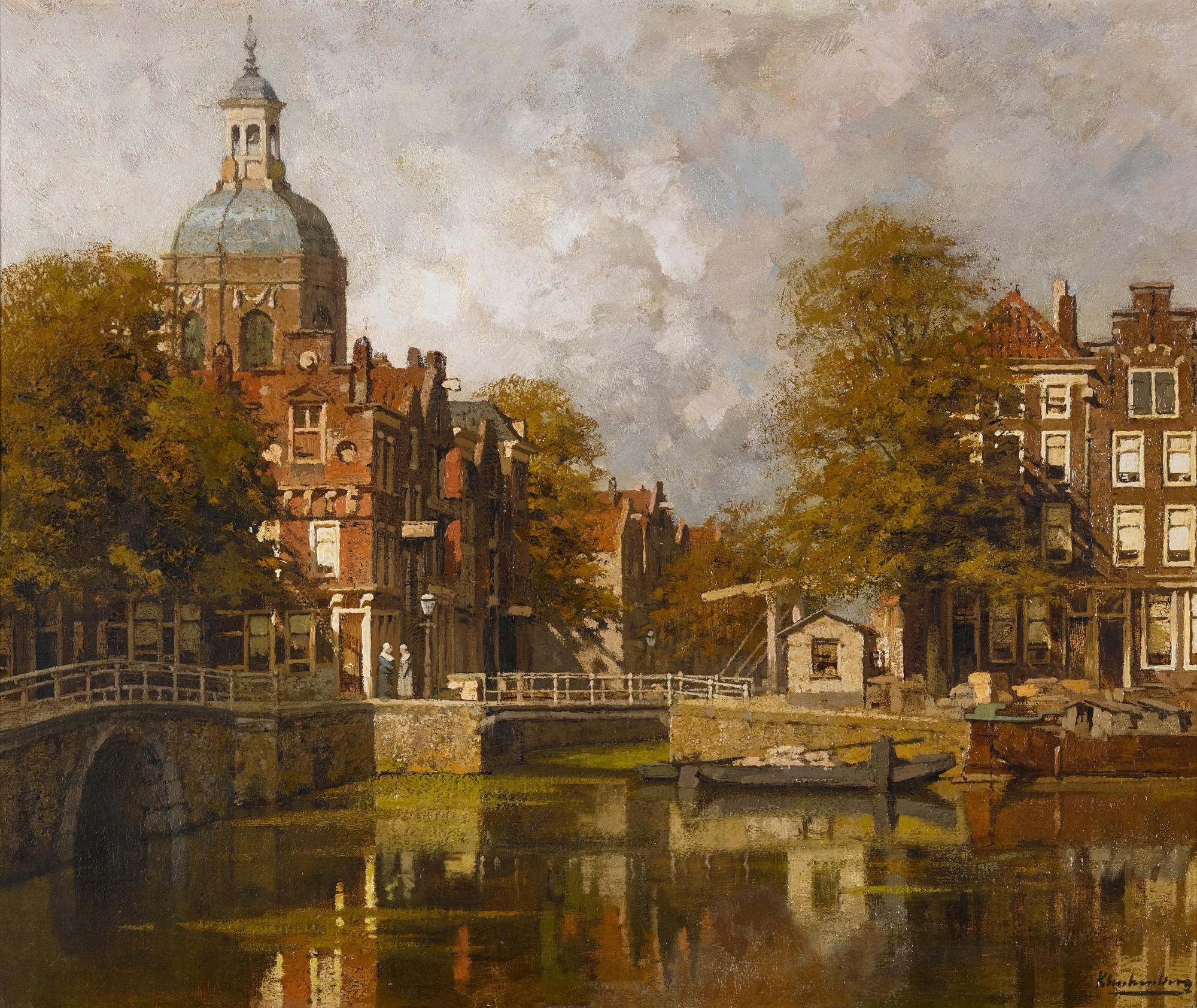 Johannes Christiaan Karel Klinkenberg - The Marekerk in Leiden