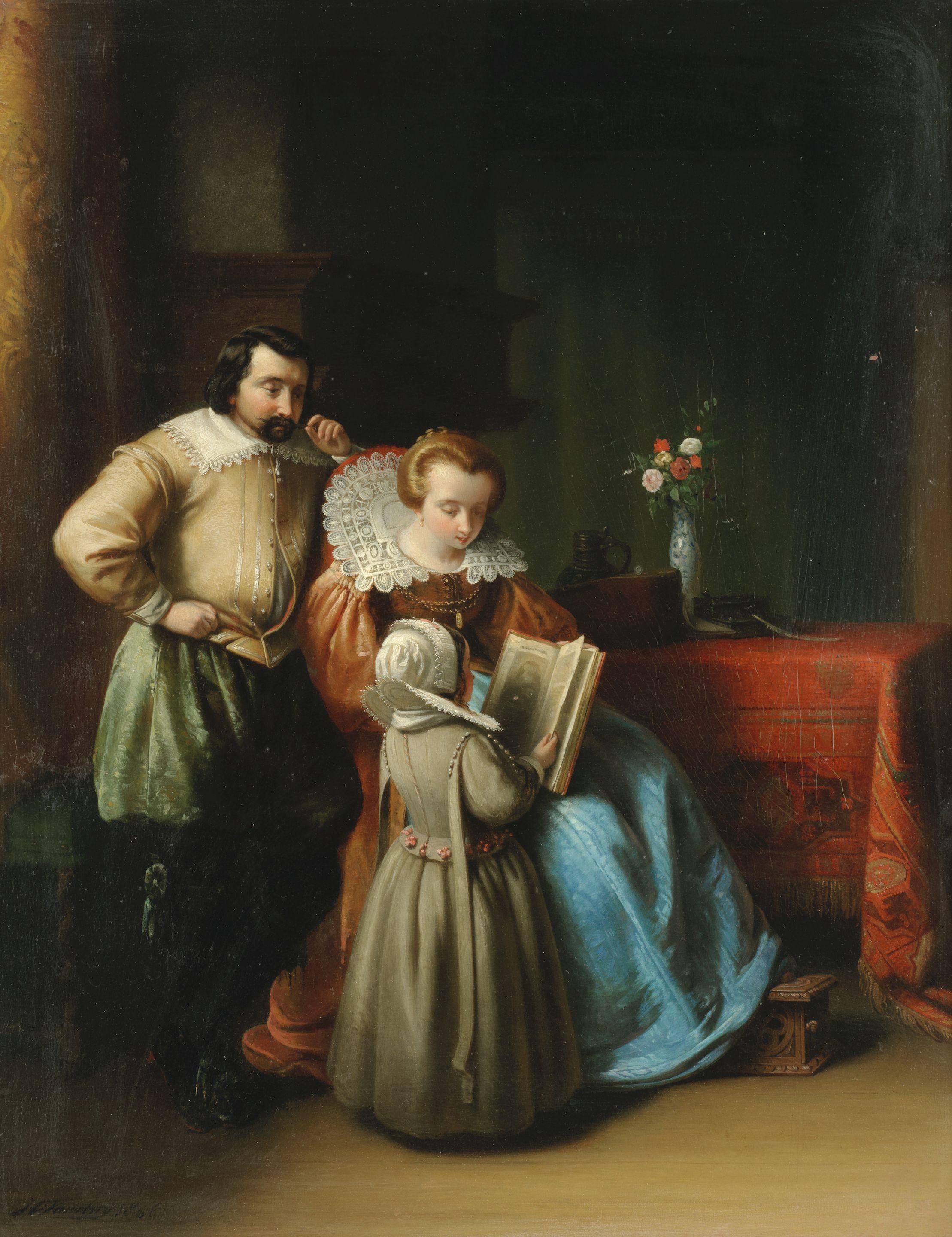 Johannes Christoffel Vaarberg - A Reading Lesson