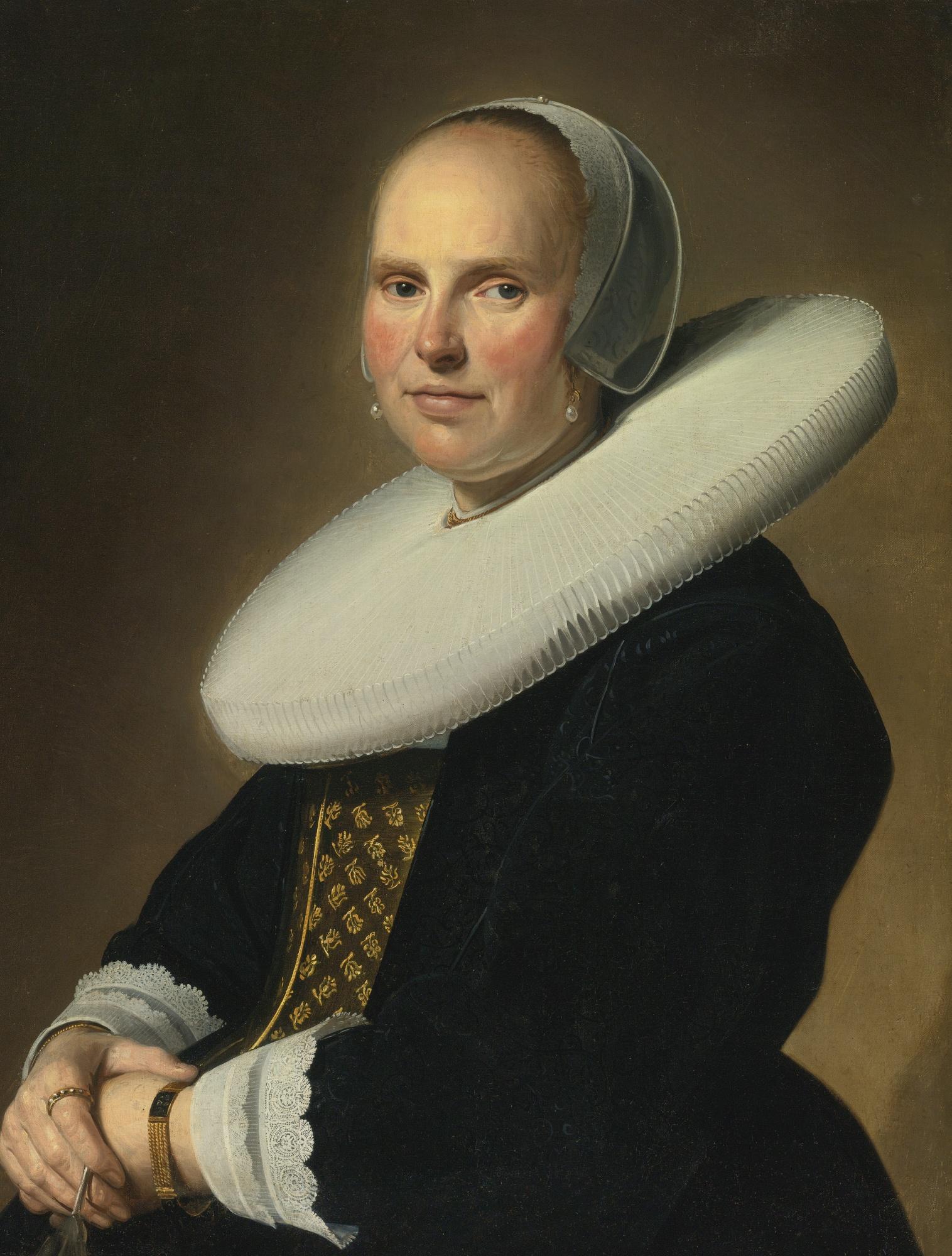 Johannes Cornelisz. Verspronck - Portrait Of A Lady