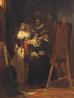 Johannes Cornelius Mertz - Artistic admiration