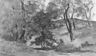 Johannes Evert Akkeringa - Figures in a dune landscape