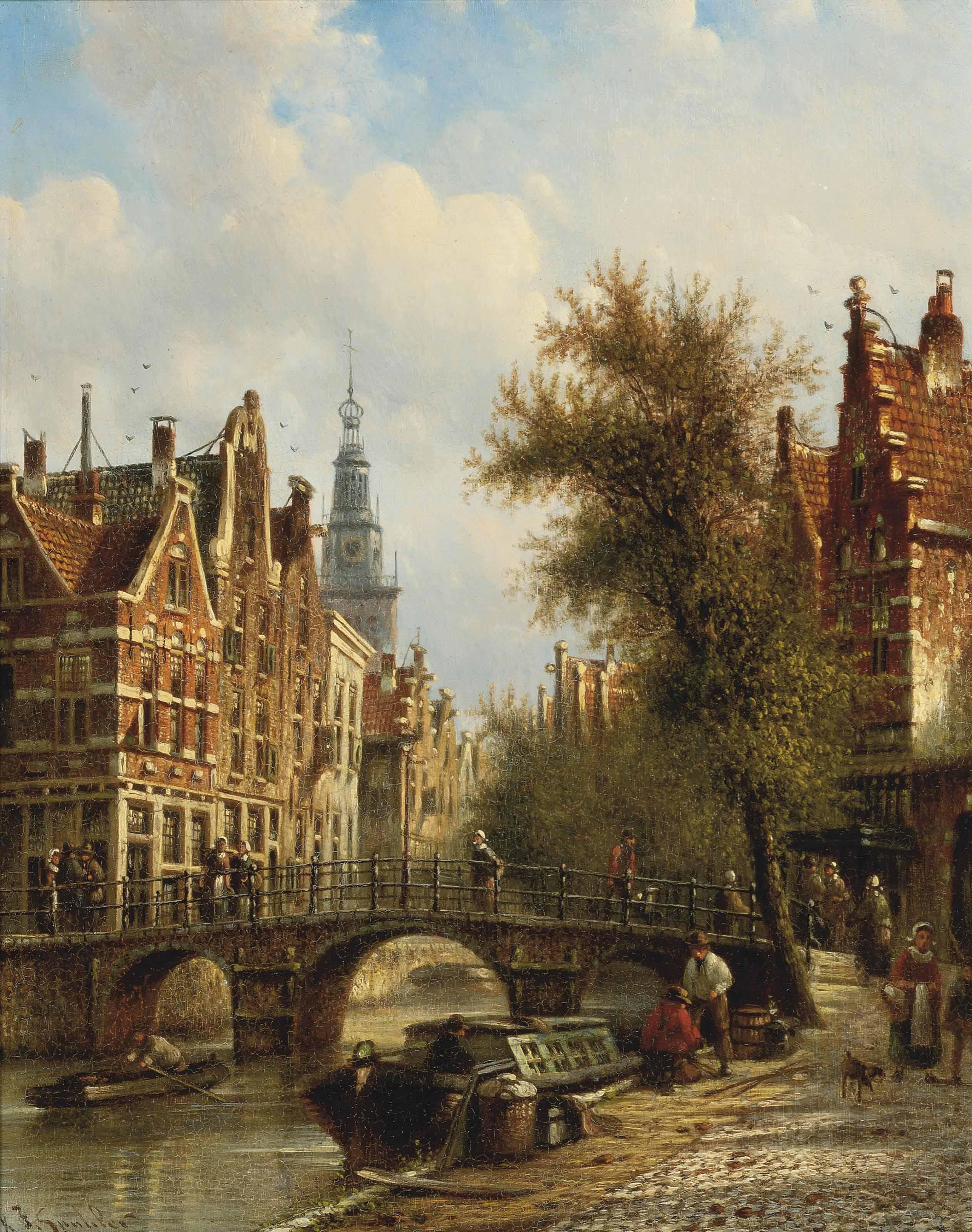Johannes Franciscus Spohler - Groeneburgwal, Amsterdam
