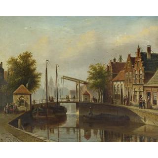 Johannes Franciscus Spohler - The Canal