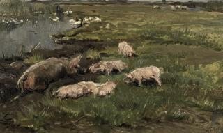 Johannes Frederik Hulk - Pigs in the Mud