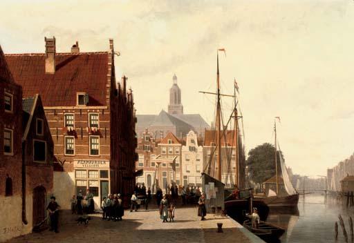 Johannes Frederik Hulk - Summer in Alkmaar