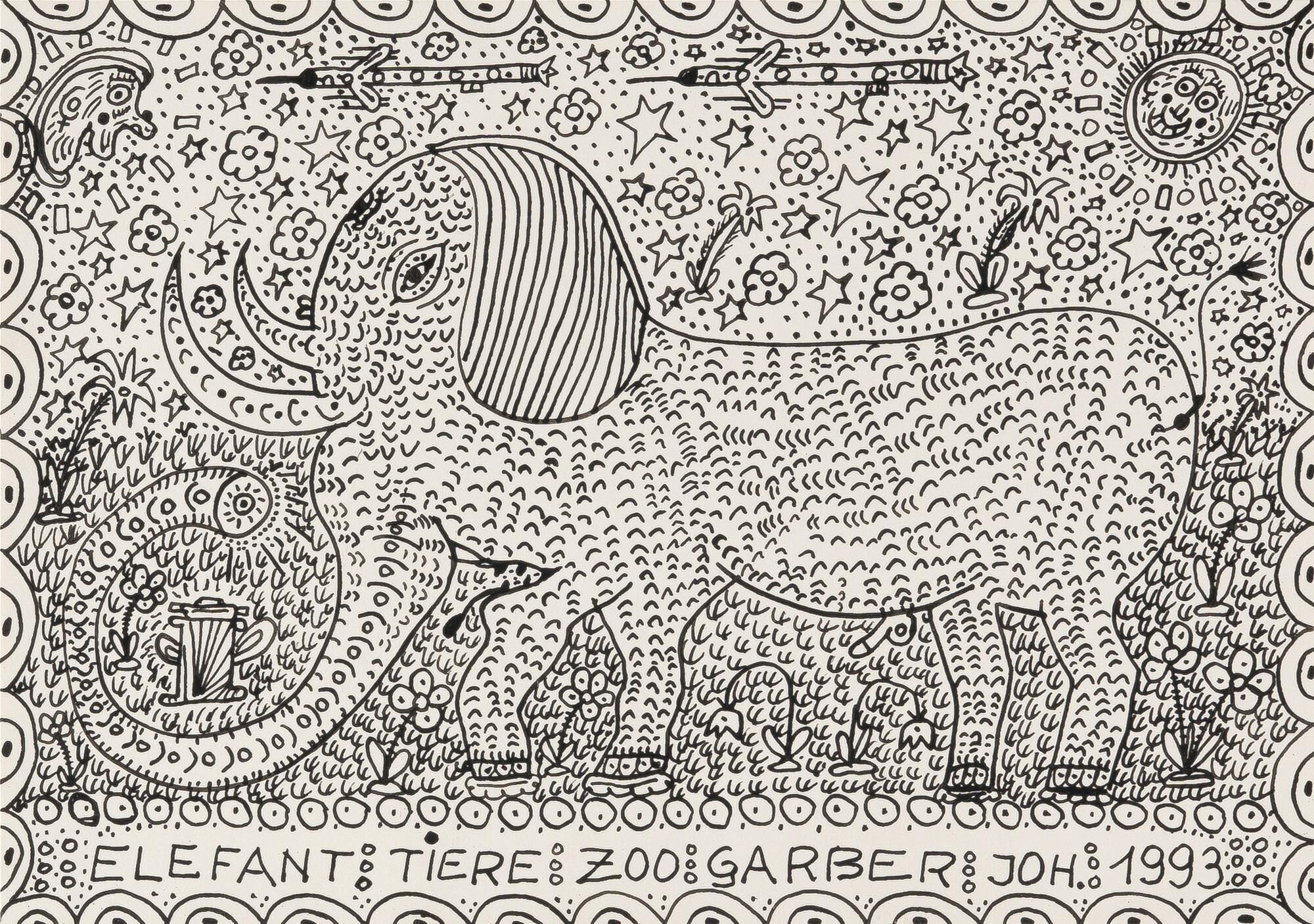 Johannes Garber - „Elefant, Tiere , Zoo“