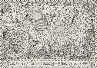 Johannes Garber - „Elefant, Tiere , Zoo“