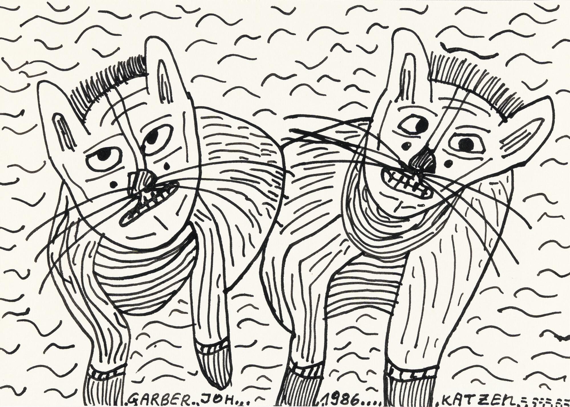 Johannes Garber - „Katzen“