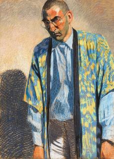 Johannes Grützke - Ohne Titel (Selbstportrait)