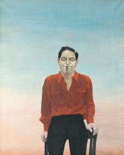 Johannes Grützke - „Portrait Carl Laszlo“