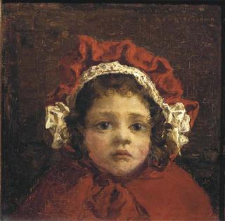 Johannes Hendrik van Mastenbroek - Nora as Red Ridinghood: Nora als Roodkapje