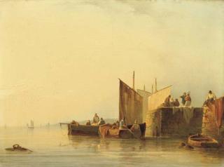 Johannes Hilverdink - By the quayside