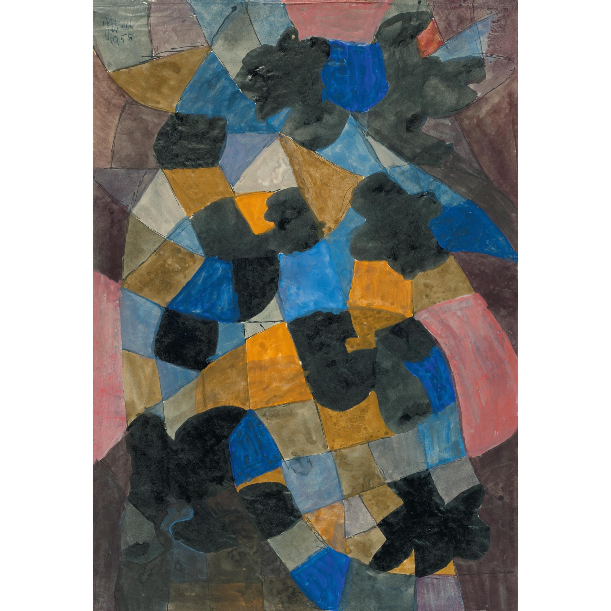 Johannes Itten - Afrikanisch, 1958 African, 1958