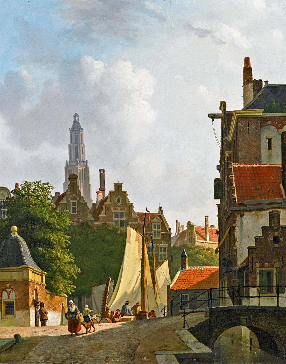 Johannes Jan Rutten - Partie in Gouda.