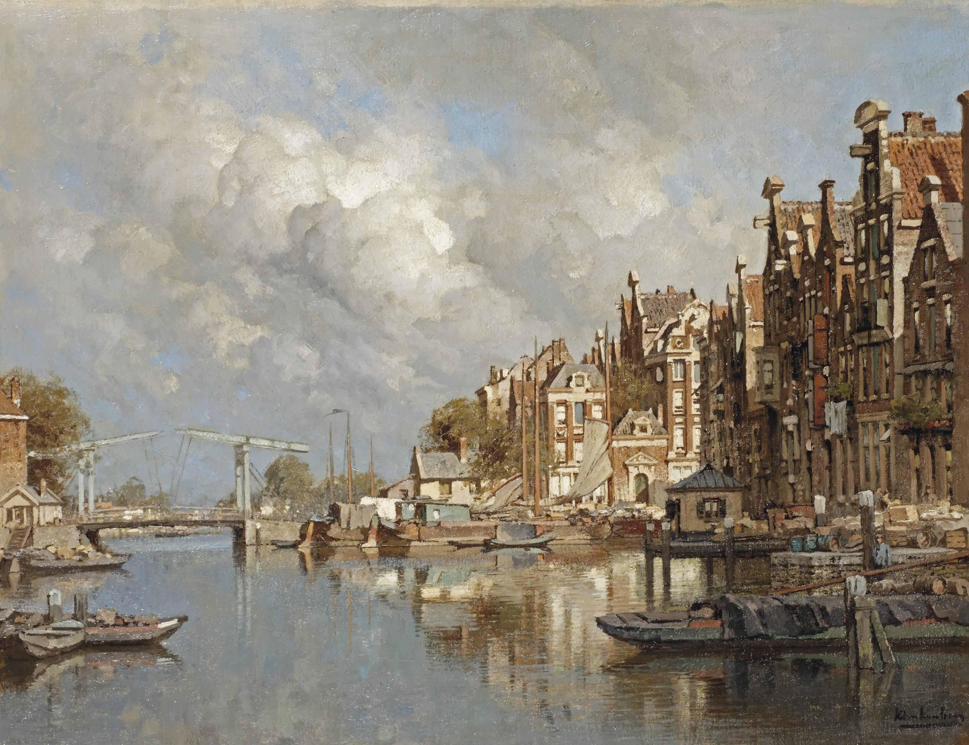 Johannes Karel Christiaan Klinkenberg - The Haagse Veer, Rotterdam