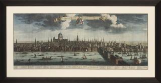 Johannes Kip - A Prospect of Westminster; and A Prospect of the City of London