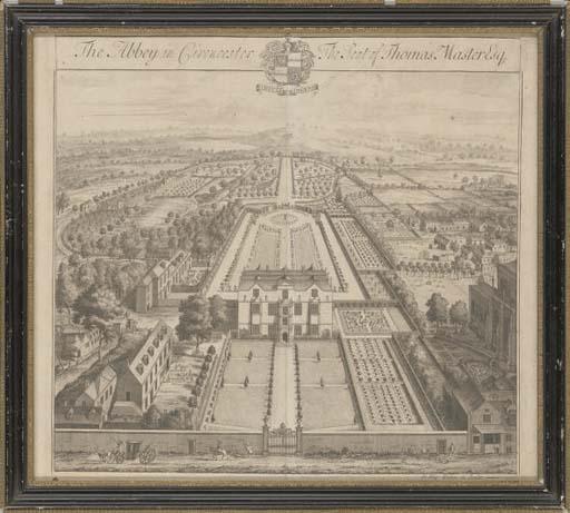 Johannes Kip - The Abbey in Cirencester, The Seat of Thomas Master Esq