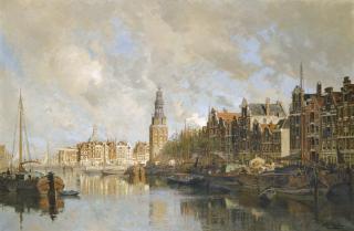Johannes Klinkenberg - Dutch montelbaanstoren, Amsterdam