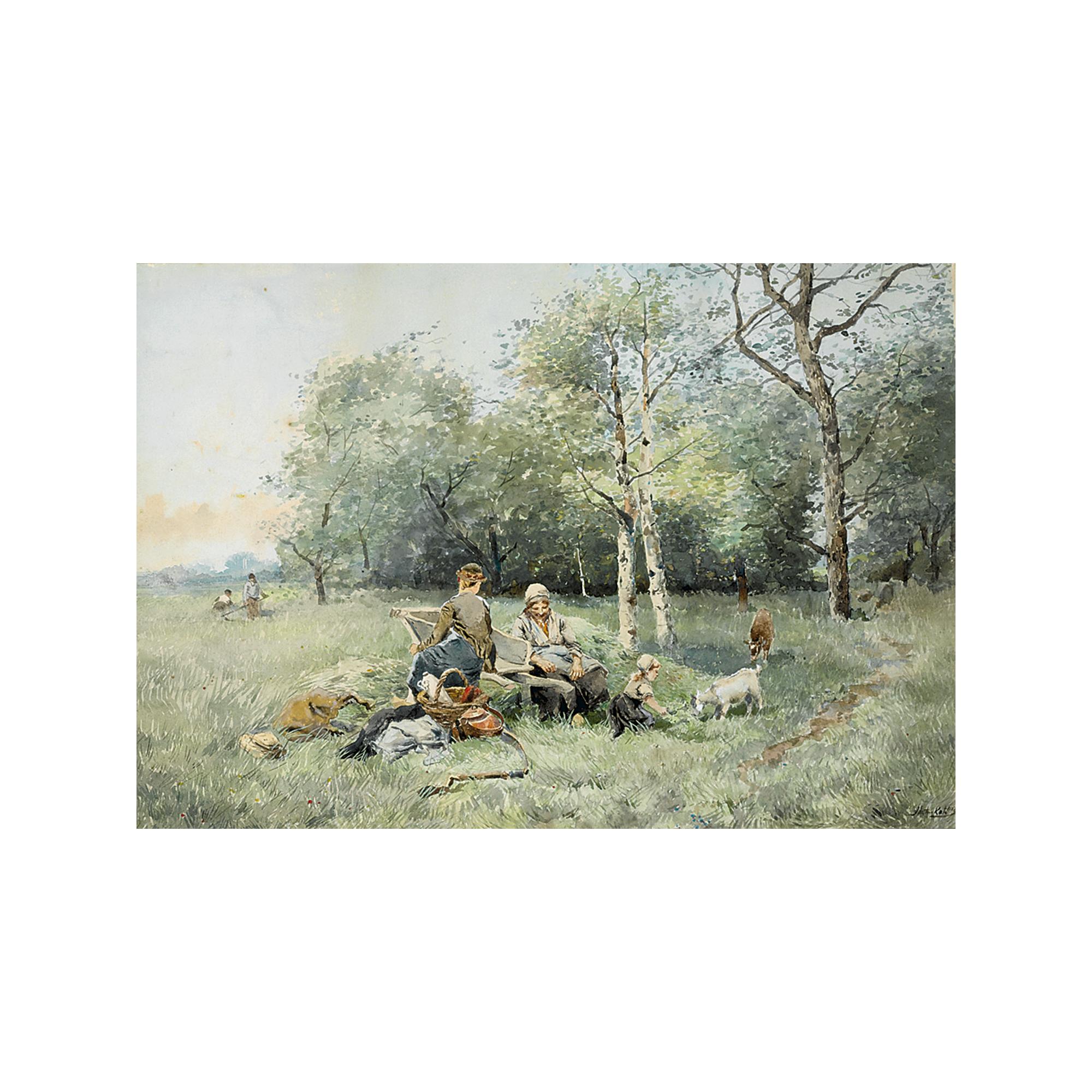 Johannes Marinus Ten Kate - In The Fields