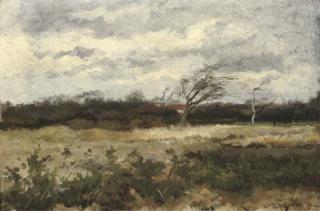 Johannes Marius Ten Kate - A Windy Day In Autumn