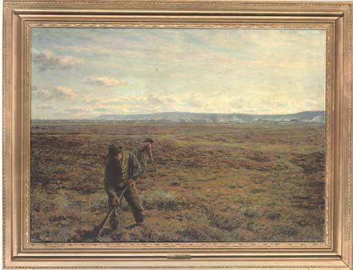 Johannes Martin Fastings Wilhjelm - Tilling The Field