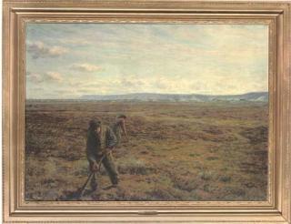 Johannes Martin Fastings Wilhjelm - Tilling The Field