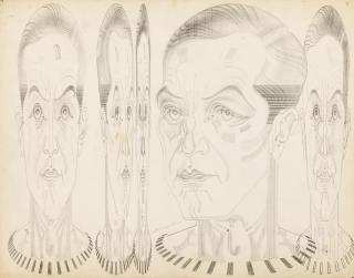 Johannes Molzahn - »JM VIII« (Selbstbildnis)