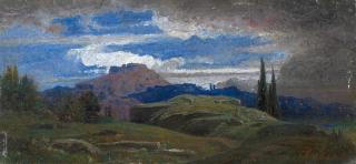 Johannes Niessen - Landschaft in Campanien