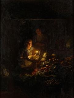 Johannes Rosierse - Obstverkäuferin