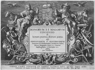 Johannes Sadeler d. Ä. - Bonorum et malorum consensio.