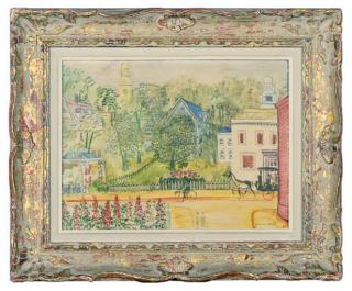 Johannes Schiefer - Spring town scene