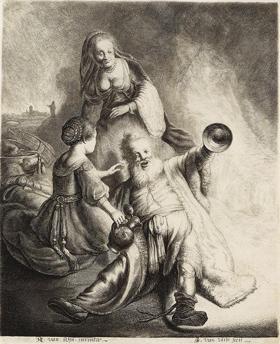 Johannes van van Vliet - Lot und seine Töchter