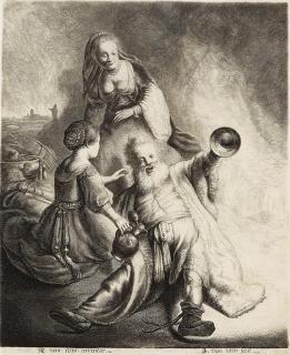 Johannes van van Vliet - Lot und seine Töchter