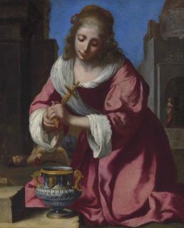 Johannes Vermeer - Saint Praxedis