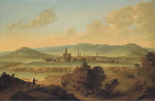 Johannes Vorsterman - View Of Gloucester, From The North-West
