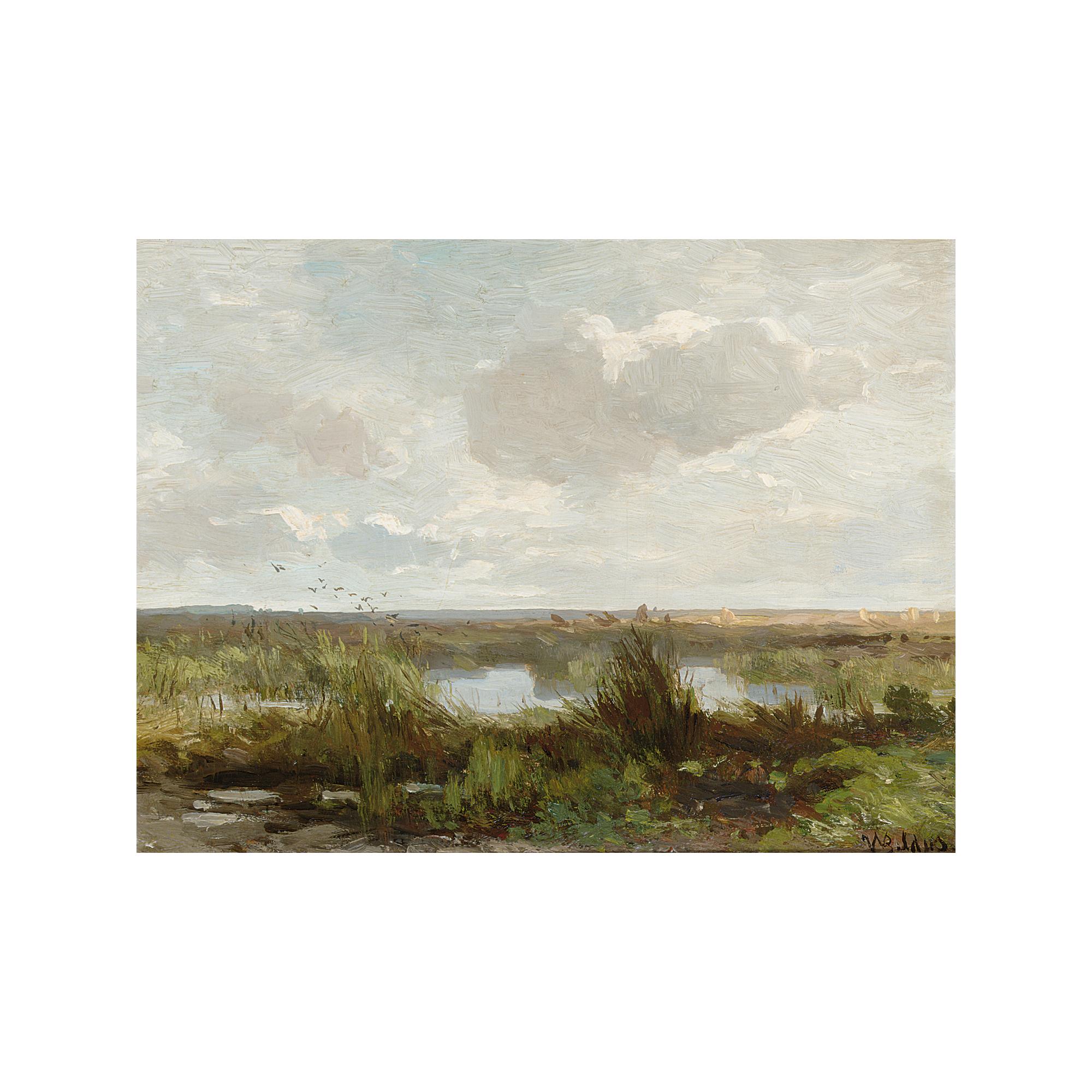 Johannes Warnardus Bilders - A Summer Landscape