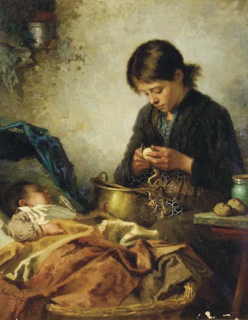 Johannes Weiland, Jnr. - A Peaceful Afternoon