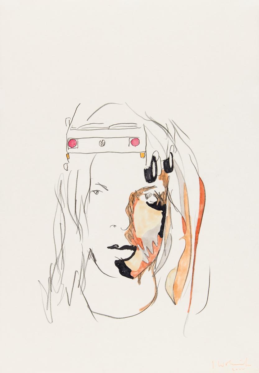 Johannes Wohnseifer - Ohne Titel (Porträt eines RAF-Terroristen)