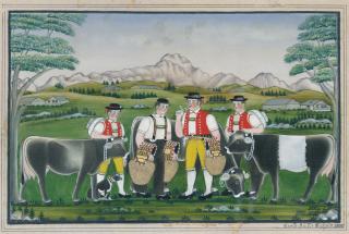 Johannes Zülle - Alpfahrt, 1900 Cattle Lift, 1900