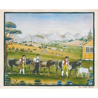 Johannes Zülle - Drei Sennen, Zwei Beim Schellen Schütteln Three \'Senns\', Two Ringing Bells