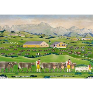 Johannes Zülle - Grosse Alpfahrt Mit Säntis Big Cattle Lift With Säntis