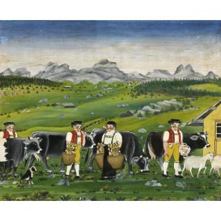 Johannes Zülle - Vier Sennen, Zwei Beim Schellen Schütteln Four \'Senns\', Two Ringing Bells