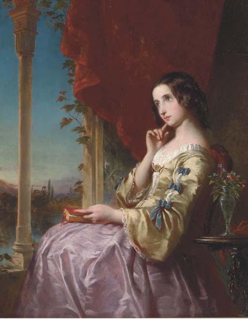 John Adam Houston, R.S.A., R.I. - Evening thoughts