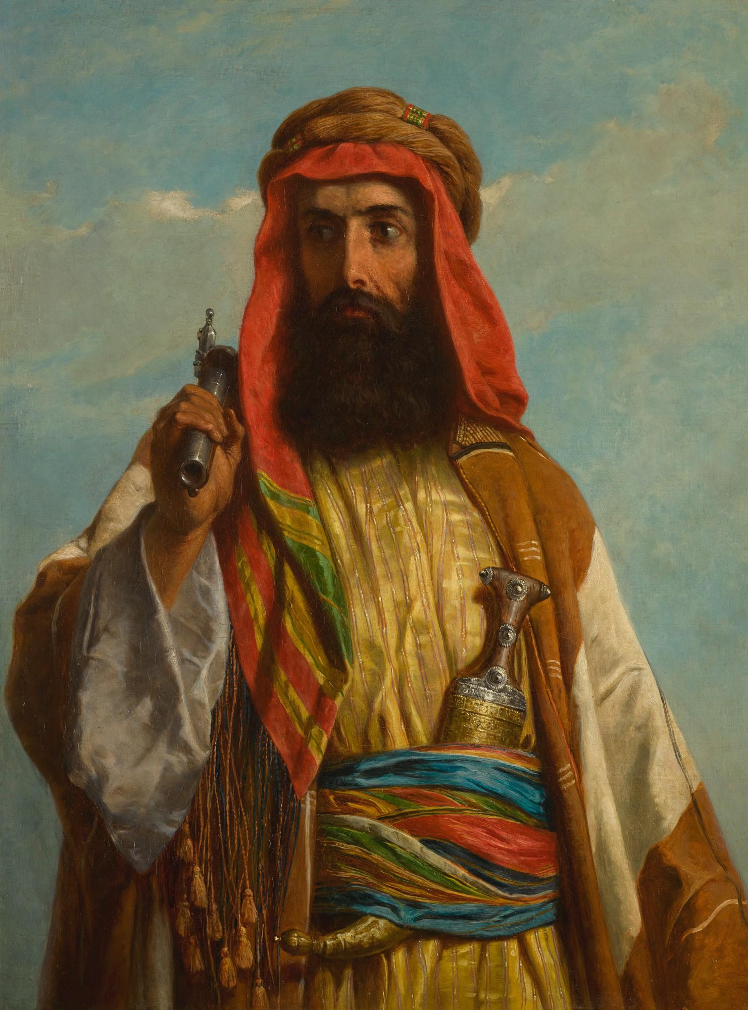 John Adam Houston, R.S.A., R.I. - The Sheikh