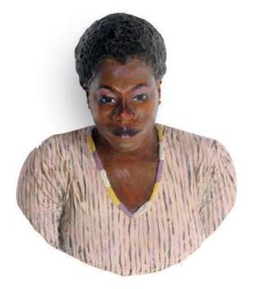 John Ahearn - Formal Portrait of Tracy