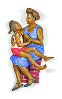 John Ahearn - Pat And Selena At Play