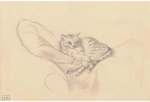 John Aldridge, R.A. - Cat; and nine further works by the same hand