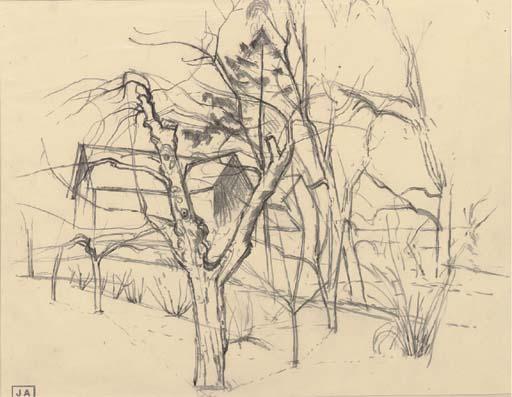 John Aldridge, R.A. - The Place House; and nine further works by the same hand