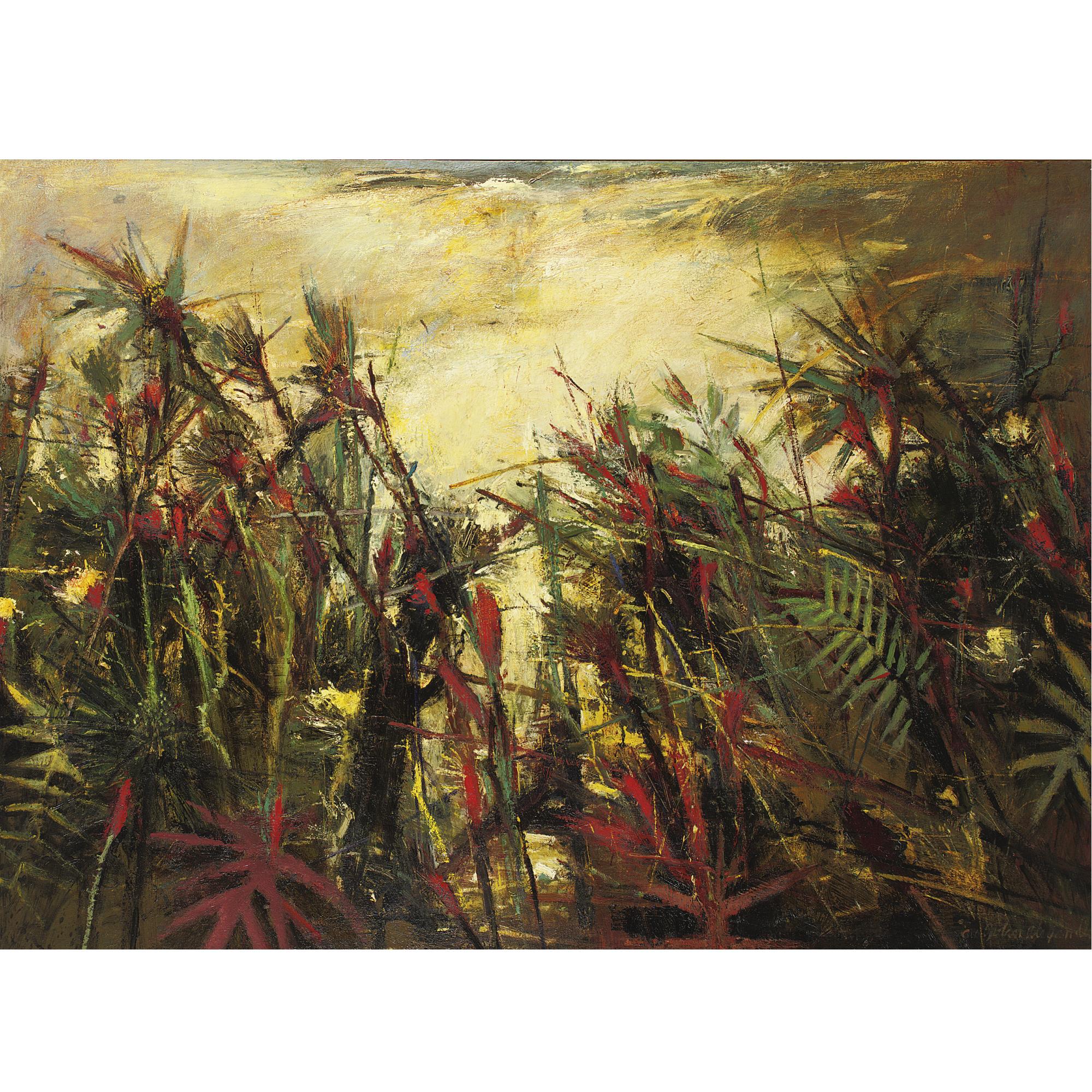 John Alexander - A Chilly Spring